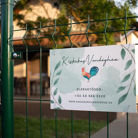 Kiskakas Vendégház Székkutas Esterno foto
