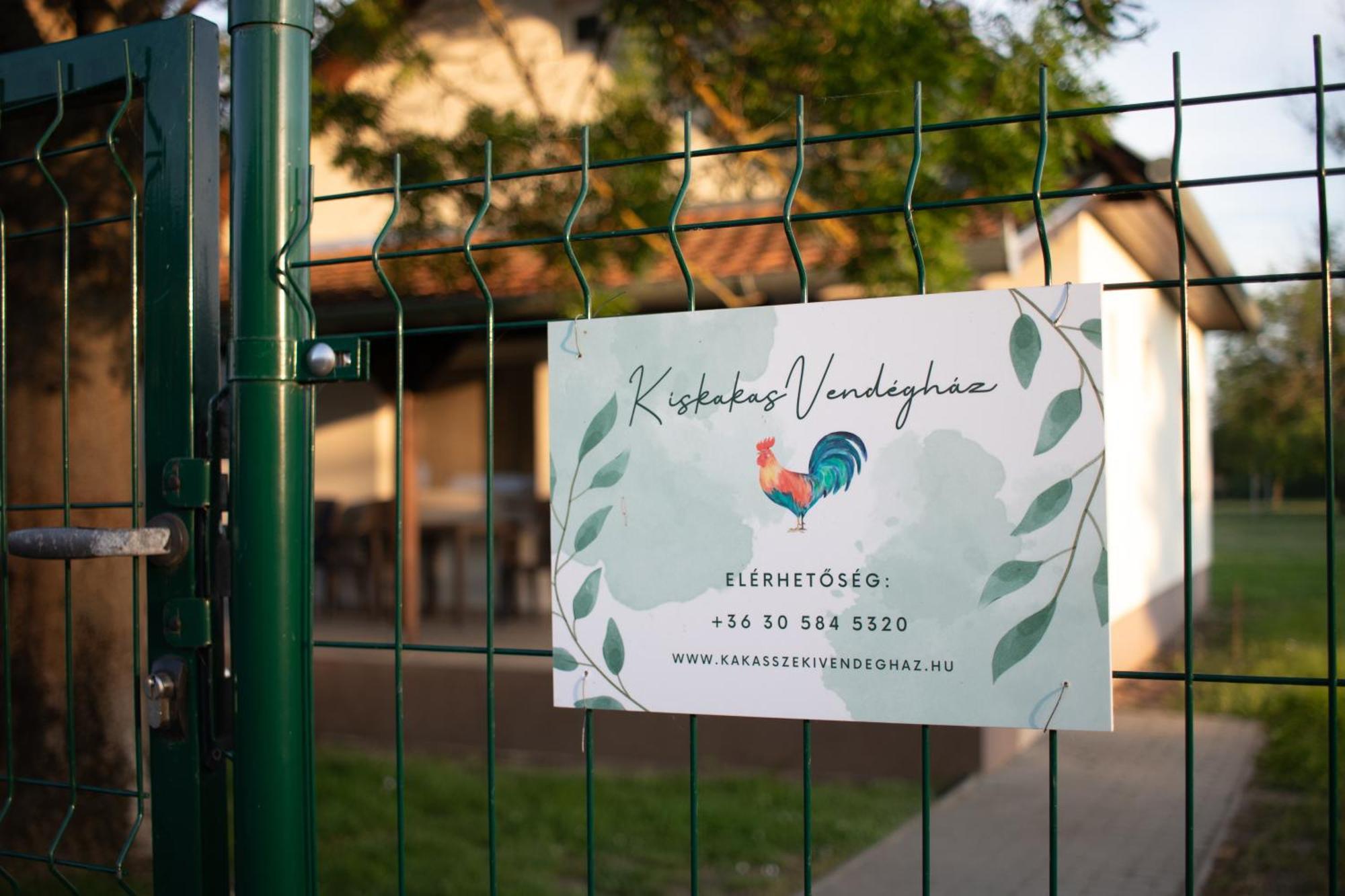Kiskakas Vendégház Székkutas Esterno foto